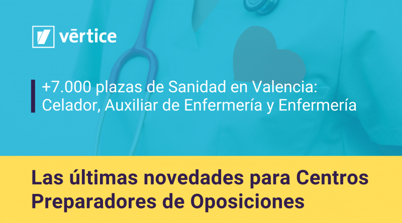 Nuevas plazas de Sanidad en Valencia