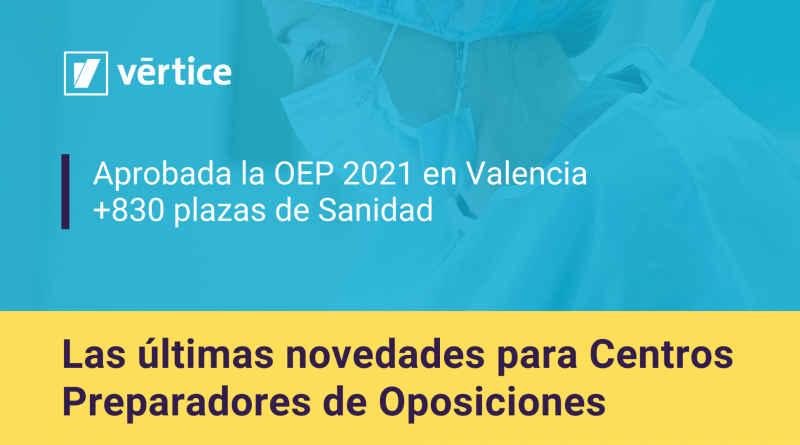 OEP 2021 Valencia: +830 plazas de Sanidad