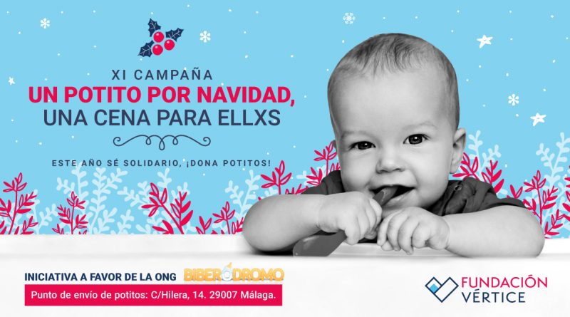 Fundación Vértice lanza la campaña Un potito por Navidad