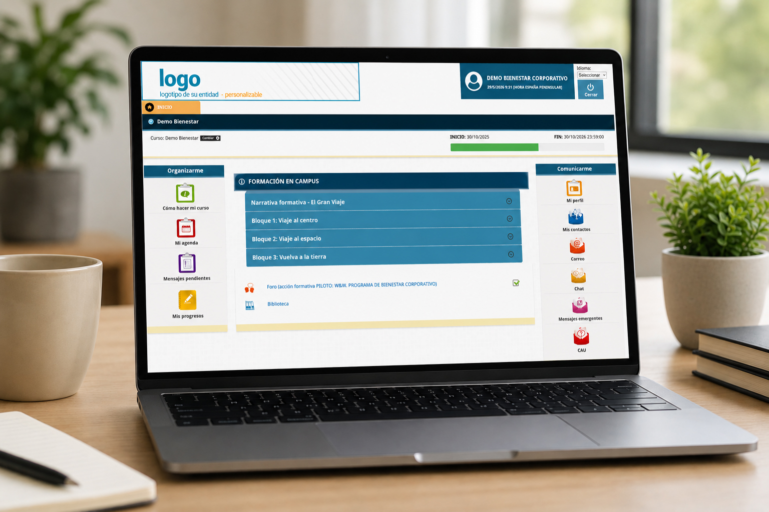 Campus Vértice: plataforma LMS para gestionar tu formación